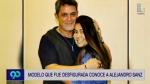 Alejandro Sanz conoció a modelo que fue desfigurada por su pareja [Video]