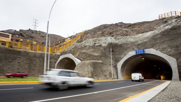 Nuevo servicio irá por los túneles Santa Rosa y San Martín. (Perú21)