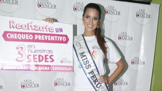 Valeria Piazza, la Miss Perú Universo, asistirá como invitada al Festival de Cannes. (Mario Zapata/Perú21)