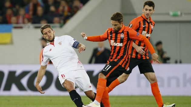Sevilla vs. Shakhtar Donetsk chocan por las semifinales de la Europa League