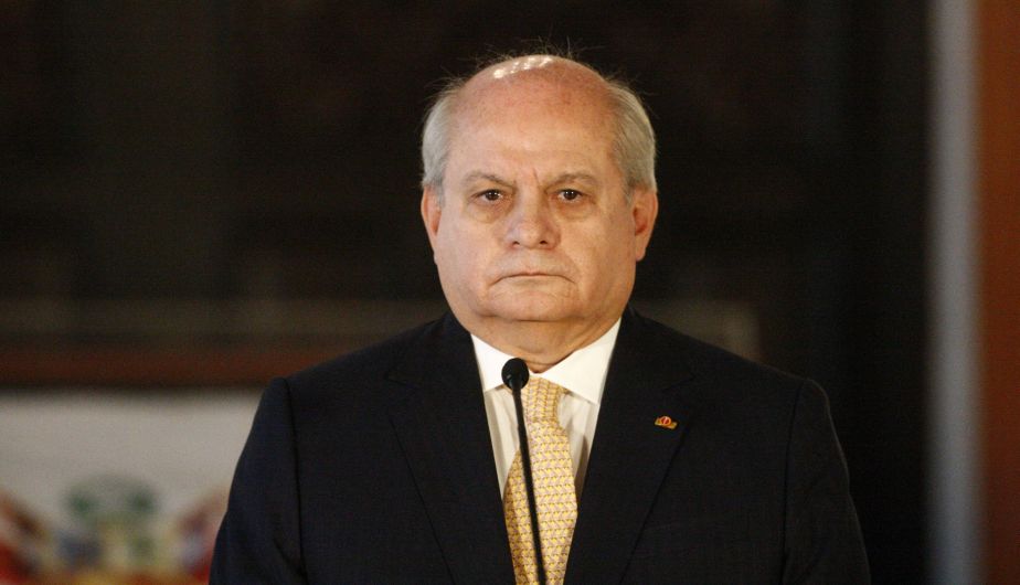 Pedro Cateriano, presidente del Consejo de Ministros crítica ley de AFP. (USI)