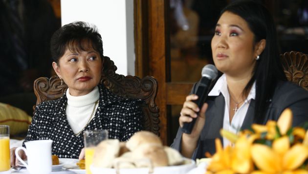 Susana Higuchi ha expresado abiertamente su respaldo a la candidatura presidencial de su hija Keiko Fujimori. (USI)