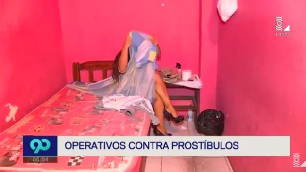 Cercado de Lima y SJM: Realizan operativos contra prostíbulos clandestinos. (Captura)
