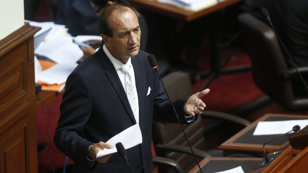 Juan Carlos Eguren detalló que el Pleno del Congreso votará el jueves 12 el Nuevo Código Penal. (Perú21)