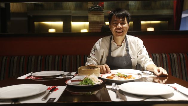 Feliz. Así se describe el chef Felix Loo, quien asegura que le pusieron el nombre en español por ser alegre y travieso. (Renzo Salazar)