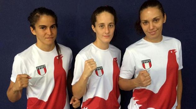 Estas son las tres peruanas que competirán en el Mundial de Muay Thai en Suecia. (IPD)