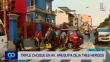 Santa Beatriz: Tres heridos dejó choque en Av. Arequipa [Video]