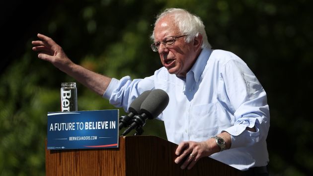 Bernie Sanders gana primaria demócrata en Virginia Occidental. (AFP)