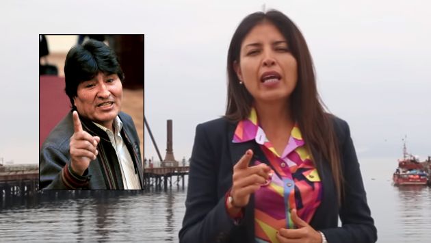 Alcaldesa de Antofagasta manda mensaje a Evo Morales emulando a rey de España: "¿Por qué no te callas?". (Composición: YouTube)