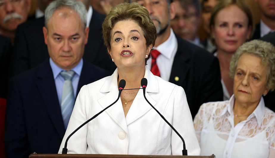 Dilma Rousseff fue suspendida