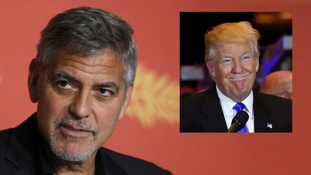 George Clooney tuvo duras críticas contra el candidato a la presidencia de Estados Unidos. (Reuters/AFP)