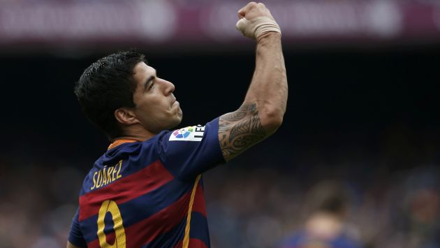 Suárez apunta al título. (Reuters)