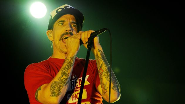 El cantante de Red Hot Chili Peppers Anthony Kiedis fue internado de emergencia. (EFE)