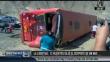 La Libertad: 12 muertos y al menos 30 heridos dejó la volcadura de un bus interprovincial [Video]