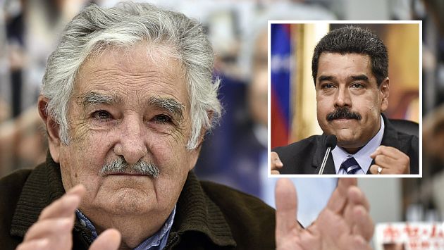 José Mujica defendió a Luis Almagro de las declaraciones de Nicolás Maduro. (AFP)