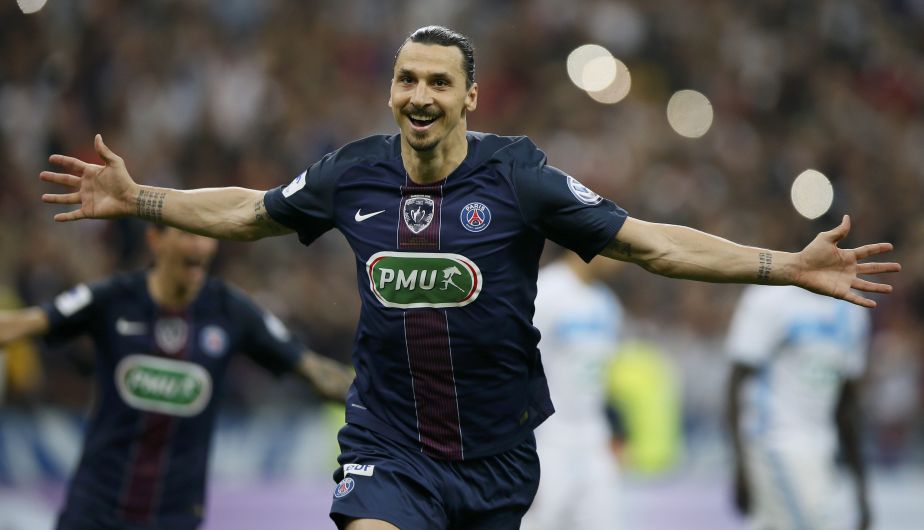 PSG derrotó 4-2 al Marsella con doblete de Zlatan Ibrahimovic y conquistó la Copa de Francia