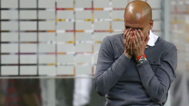 Pep Guardiola rompió en llanto tras ganar Copa de Alemania con el Bayern Múnich. (Reuters)