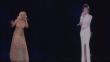 Christina Aguilera realizó un impresionante dueto con el holograma de Whitney Houston [Video]