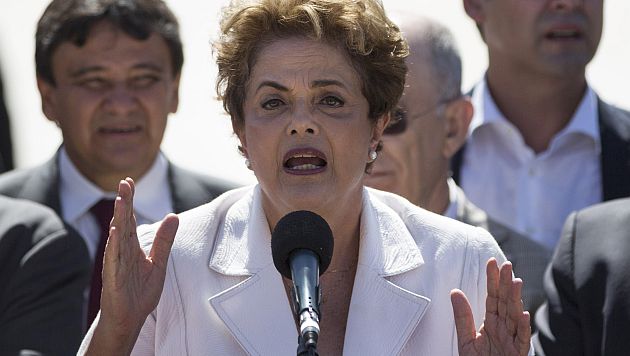 Brasil: Dilma Rousseff afirmó que polémico audio de ministro de Temer constata 'golpe'. (AP)