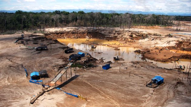 Autoridades regionales piden dejar sin efecto declaratoria de emergencia por contaminación de minería artesal en Madre de Dios. (USI)