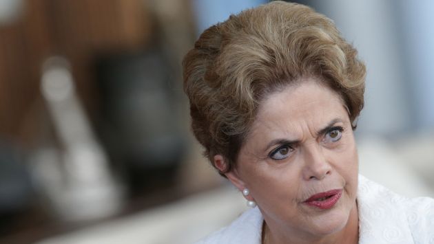 Dilma Rousseff acusó a Eduardo Cunha de "mandar" en el gobierno de Michel Temer. (AFP)