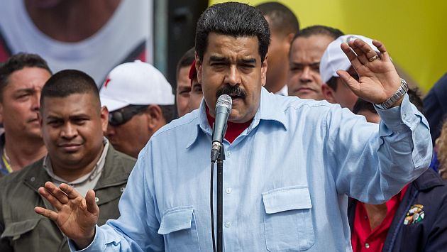 Venezuela: Nicolás Maduro arremete contra la OEA y la Asamblea Nacional. (EFE)