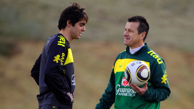 Kaká quedó fuera de la selección de Brasil y Dunga convocó a Ganso. (AFP)