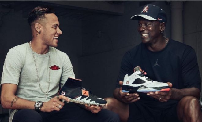 Neymar y Michael Jordan diseñan zapatillas para los Juegos Olímpicos. (EFE)