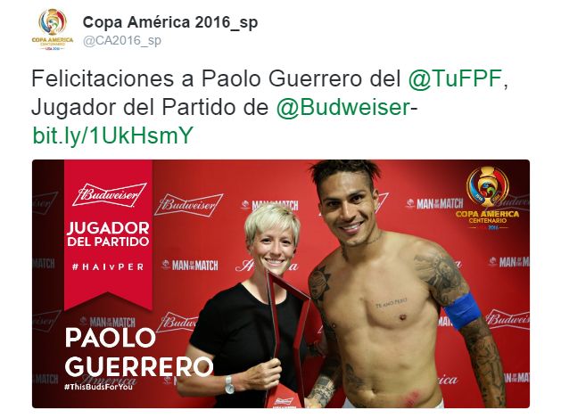 Paolo Guerrero es el nuevo goleador histórico del Perú 