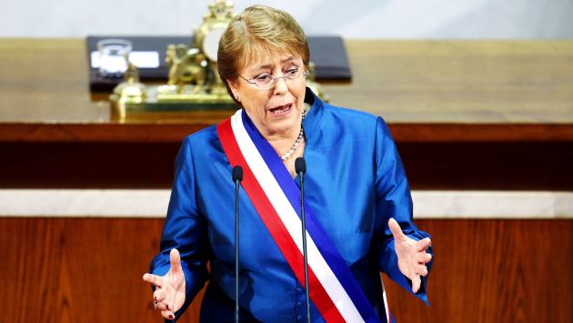 Chile: Michelle Bachelet anunció demanda contra Bolivia ante La Haya por aguas del Silala. (EFE)