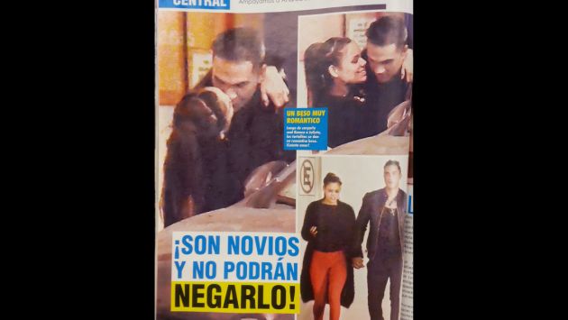 Andrea San Martín y Álvaro Stoll fueron ampayados besándose. (Revista Magaly TeVe)