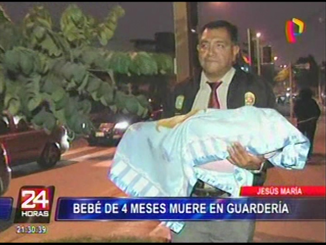Bebé de 4 meses murió en guardería de monjas en Jesús María. (Captura de video)