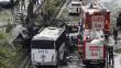 Turquía: Al menos 11 muertos por estallido de coche bomba contra bus policial en Estambul [Fotos]