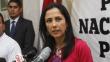 Nadine Heredia: "Estaré en Perú para dar la cara ante la justicia como corresponde"
