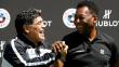 Pelé y Diego Maradona estuvieron en París y con un abrazo terminaron su ‘enemistad’ de varios años