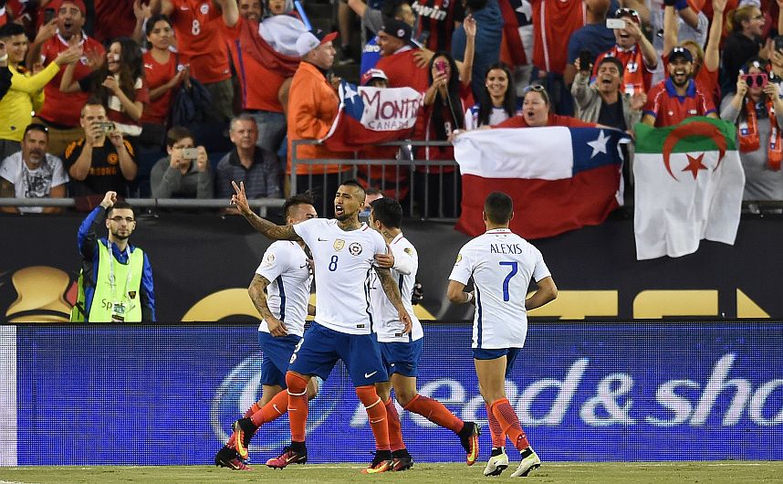 Chile venció 2-1 a Bolivia con doblete de Arturo Vidal por la Copa América Centenario 