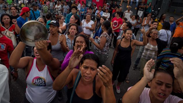 Venezuela: Aumenta número de muertos en protestas por escasez de alimentos. (EFE)