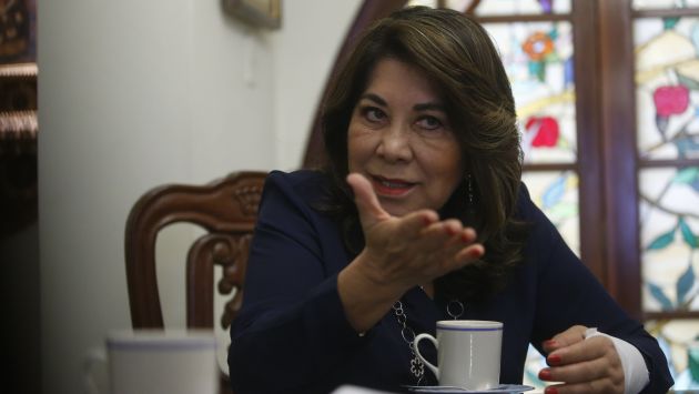 No lo acepta. Martha Chávez cree que el JNE aún puede nombrar a Keiko Fujimori como presidenta electa. (Mario Zapata)
