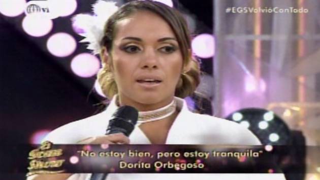 Dorita Orbegoso contó su verdad sobre su supuesto video íntimo. (América Televisión)