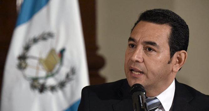 Presidente de Guatemala, Jimmy Morales. (AFP)