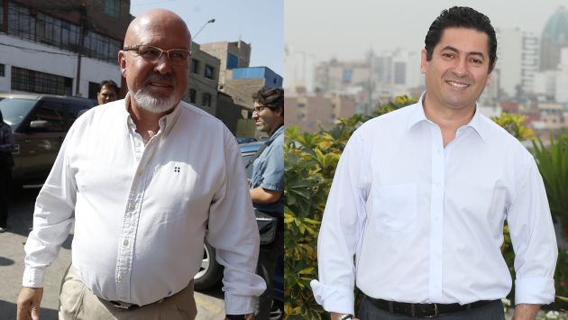 Carlos Bruce y Salvador Heresi fueron nombrados voceros de PPK. (USI)