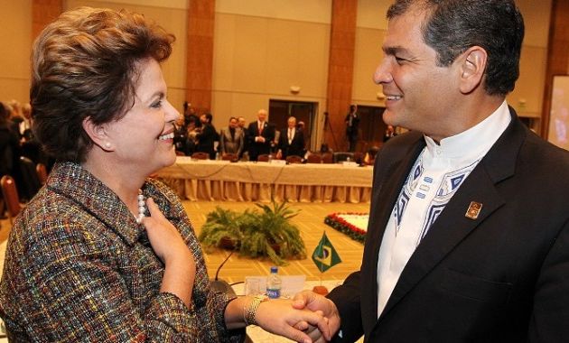 Gobierno de Rafael Correa anunció que “evaluará” sus relaciones con Brasil tras resultados de juicio político a  Dilma Rouseff. (Agencias)