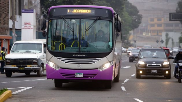 Reducen costo de pasajes para viajes interdistritales en el Corredor San Juan de Lurigancho. (Difusión)