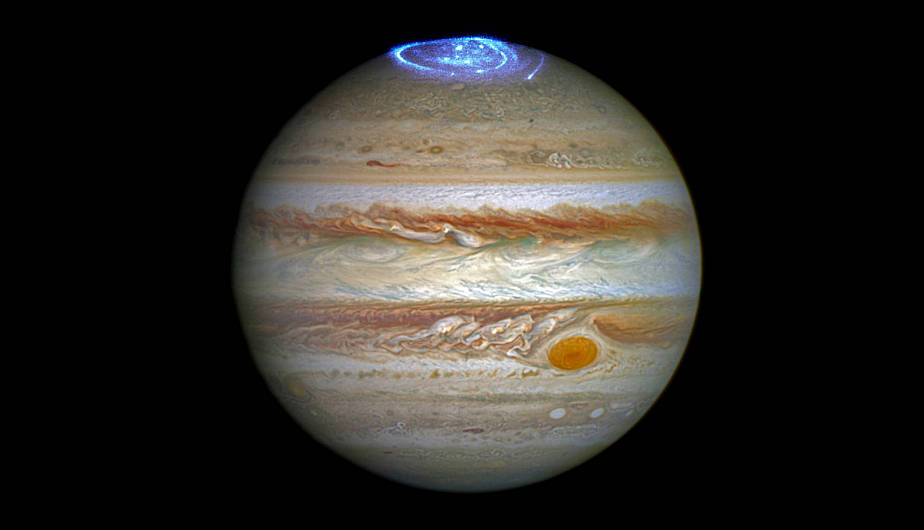 NASA te muestra aurora en Júpiter y el viaje de la sonda Juno en 360°. (NASA)