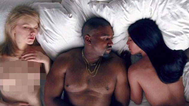 Video de Kanye West con estrellas ‘desnudas’ ya está disponible en YouTube. (Captura YouTube)