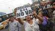 Corredor San Juan de Lurigancho: Transportistas protestaron contra inicio de operaciones de eje vial [Fotos y video]