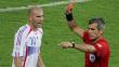 Zinedine Zidane: Árbitro de la final del Mundial 2006 confesó que lo expulsó sin ver el cabezazo