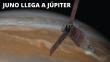 Juno llegó a Júpiter: Lo que debes saber sobre la misión de la NASA al planeta más peligroso del Sistema Solar