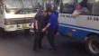 Ate: Serenos, conductor de cúster y pasajeros se pelearon en la vía pública [Video]
