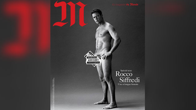 Lectores enviaron cartas indignados tras esta portada de Rocco Siffredi. (Le Monde)